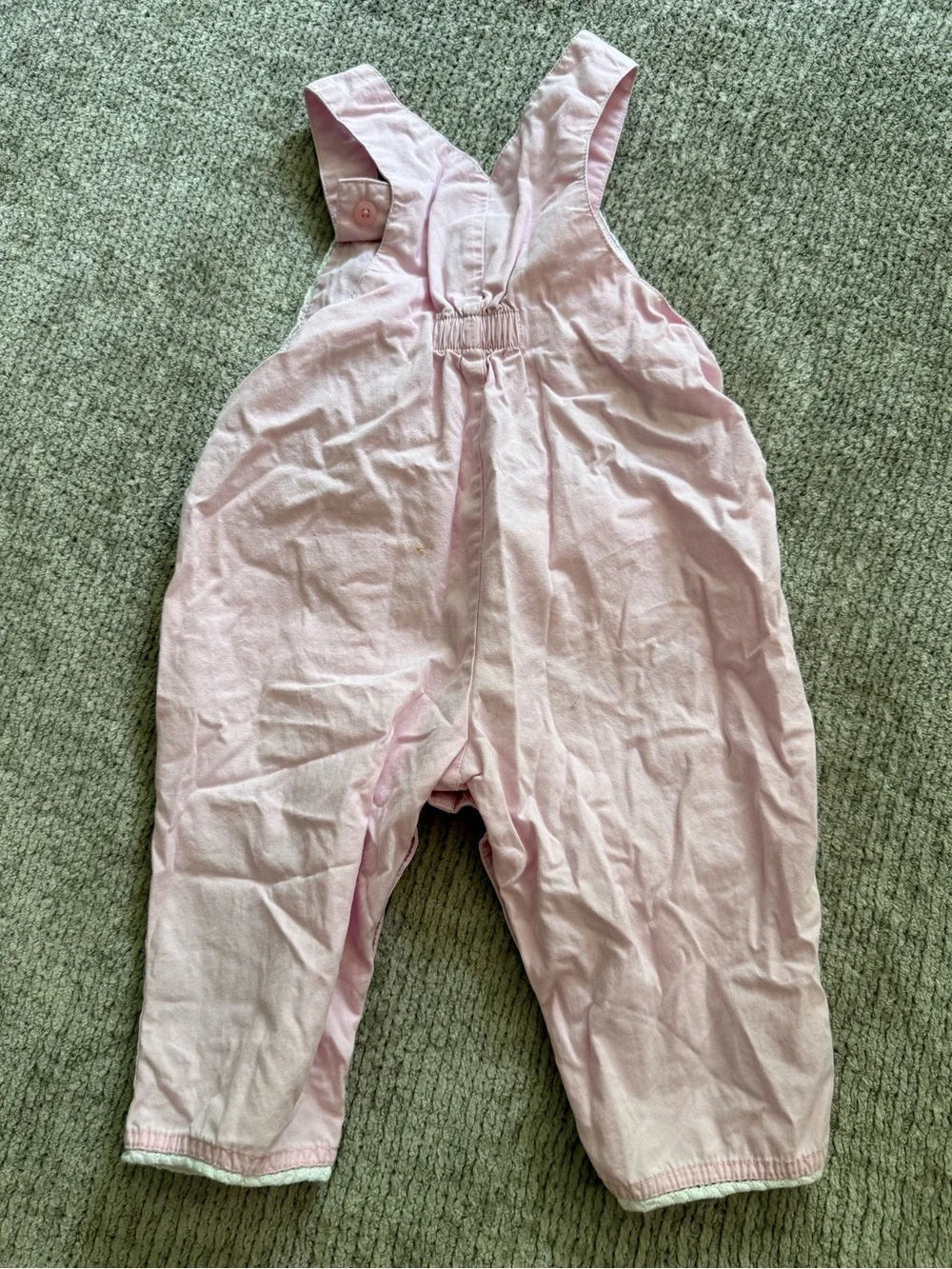 The Children’s Place Pink Sweet Embroidered Overalls 12 Months